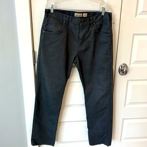 Patagonia Mens 5 pocket pants 34x32. Gray